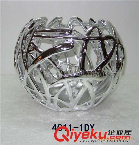鏤空花瓶  電鍍花瓶  鏤空擺件   鏤空電鍍精美禮品  時尚家居原始圖片2