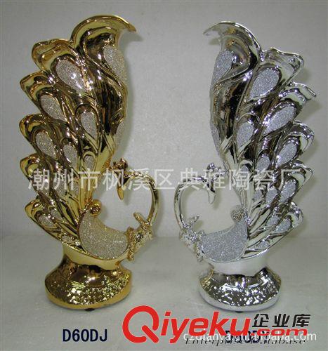 家居飾品  電鍍花插  紅酒架  天鵝擺件 精美時尚禮品 創(chuàng)意精品