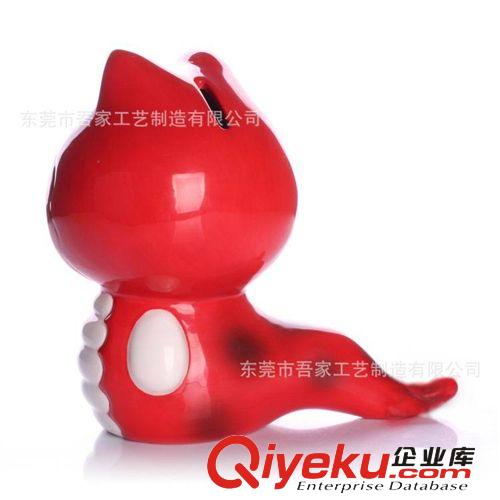 蛇年禮品，陶瓷存錢罐，生肖陶瓷儲(chǔ)蓄罐，儲(chǔ)錢罐工藝品原始圖片2