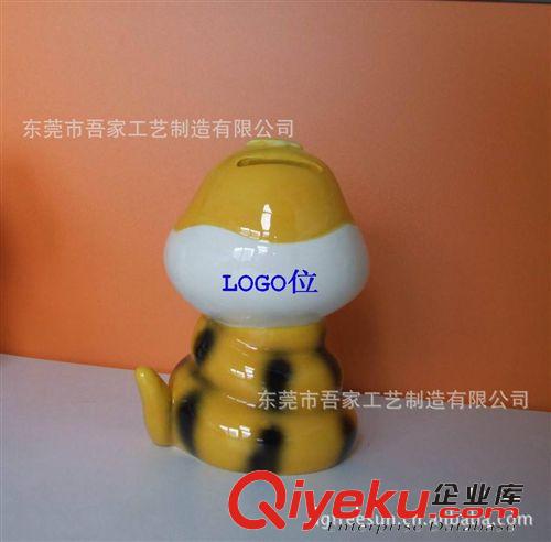 蛇存錢罐，生肖文化禮品，陶瓷儲蓄罐，儲錢罐，陶瓷工藝品原始圖片2