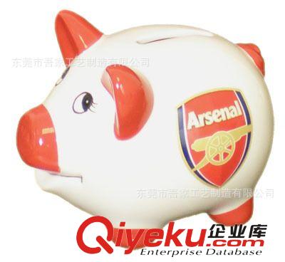 陶瓷足球，足球陶瓷禮品，運動禮品，球隊紀(jì)念品，陶瓷吉祥物原始圖片2