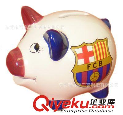 陶瓷足球，足球陶瓷禮品，運動禮品，球隊紀(jì)念品，陶瓷吉祥物原始圖片3
