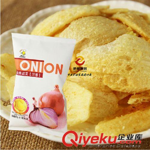 臺(tái)灣原裝進(jìn)口食品 逢國(guó)干燥蔬菜-洋蔥60G12/件 整件批發(fā)休閑食品原始圖片3