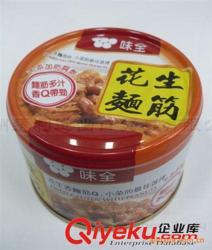 台湾进口食品 味全花生面筋[170G]*24/件 整件批发