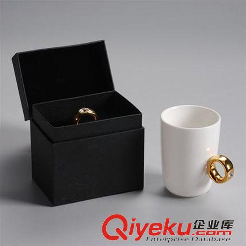 熱銷情人節禮品杯 創意戒指白杯 戒指馬克杯 個性時尚 廠家直銷原始圖片2