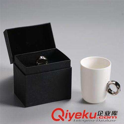 熱銷情人節禮品杯 創意戒指白杯 戒指馬克杯 個性時尚 廠家直銷原始圖片3