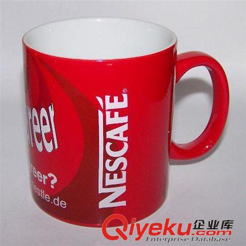 定制咖啡廣告杯 雀巢咖啡杯 陶瓷馬克杯 公司促銷贈(zèng)品杯子原始圖片3