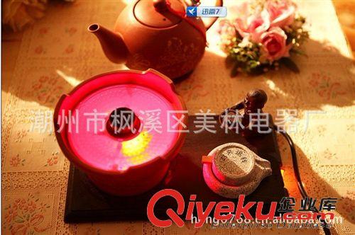 美祺電子茶爐陶瓷電熱水壺  廠家直銷 環(huán)保 美觀大方煮茶爐0.6原始圖片2