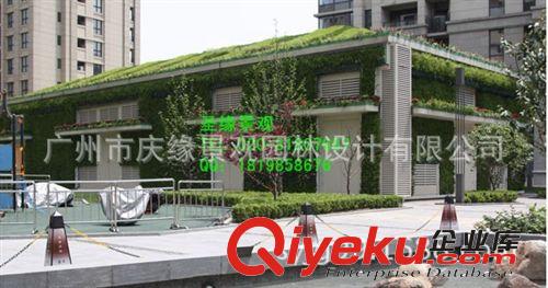 可定制仿真植物墙创意垂直绿化 人造道路栏杆绿植墙 墙面装饰