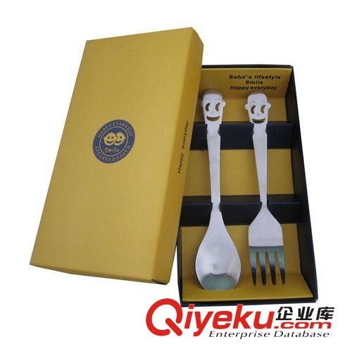 團(tuán)購(gòu)熱銷餐具|tj讓利禮品勺叉|節(jié)日促銷禮品|開心餐具