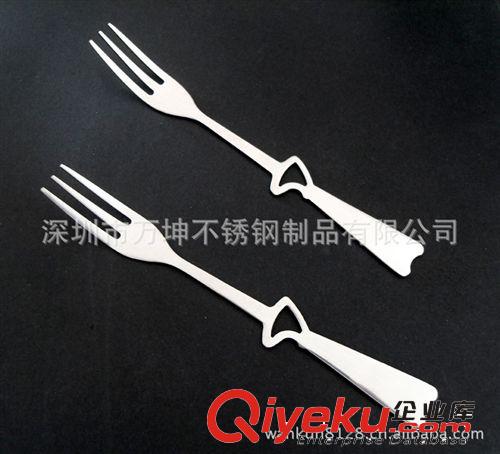 不銹鋼2齒/3i齒水果叉/吃糕點用叉子原始圖片3