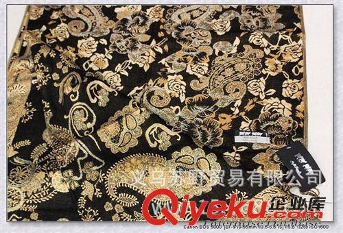 廠家直銷全棉金絲提花名族特色圍巾淘寶爆款招代理原始圖片3