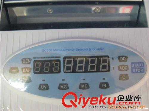 供應小巧實用型EC-300便攜式、車載充電式人民幣/外幣智能點鈔機原始圖片3