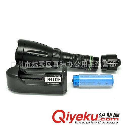 益通 大功率潛水強光手電筒ET-YZQ3 高亮度泛光防水級別黑色原始圖片3