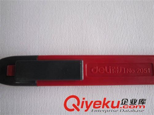 得力2051裁紙壁紙德州美工刀 小美工刀 塑料美工刀  裁紙刀原始圖片2
