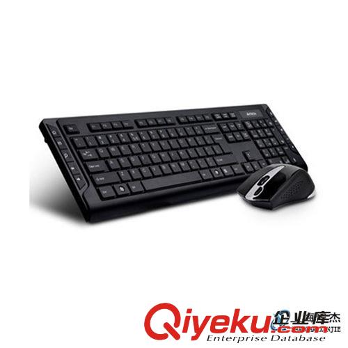 雙飛燕（A4TECH） 無(wú)線光電鍵盤 6100H USB接口 無(wú)線鍵盤原始圖片3