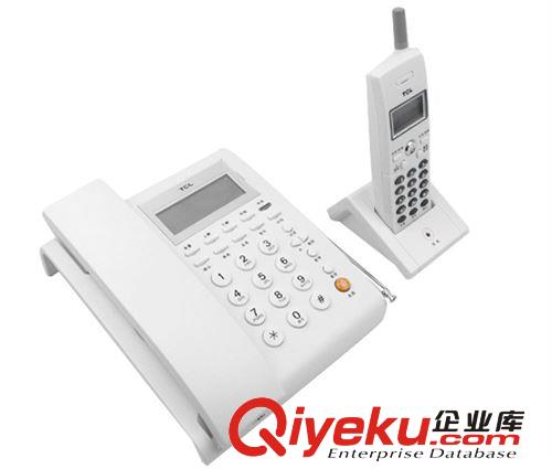 供應(yīng)TCL HWCD868（86）模擬無繩電話子母機(jī)（白色）原始圖片3