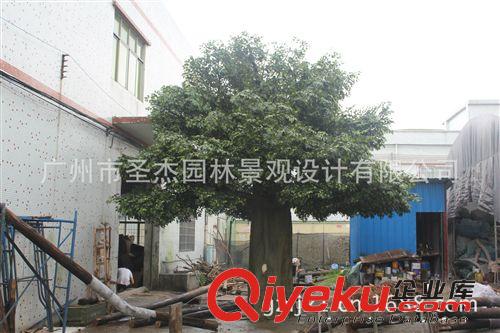 仿真大榕樹 圣杰今年主推爆款各室內(nèi)外仿真大型榕樹、包柱榕樹原始圖片2