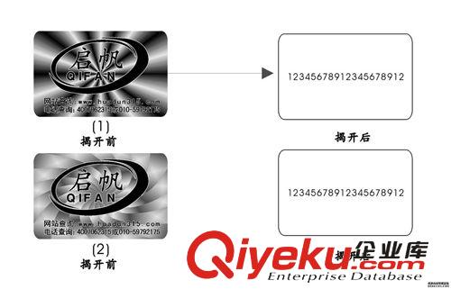 專業(yè)供應(yīng)吊牌防偽商標(biāo),書(shū)刊鐳射標(biāo),印章防偽印刷原始圖片2