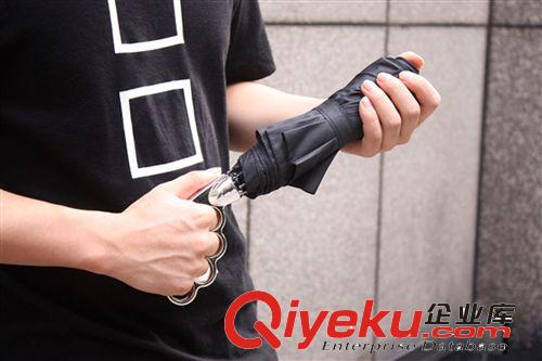 創意實用個性晴雨傘 拳頭sq雨傘可折疊傘潮男遮陽雨傘原始圖片2