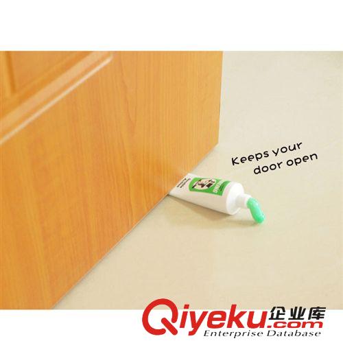 新奇小牙膏造型安全門檔 創意防風門檔門阻 趣味防夾手門塞原始圖片2