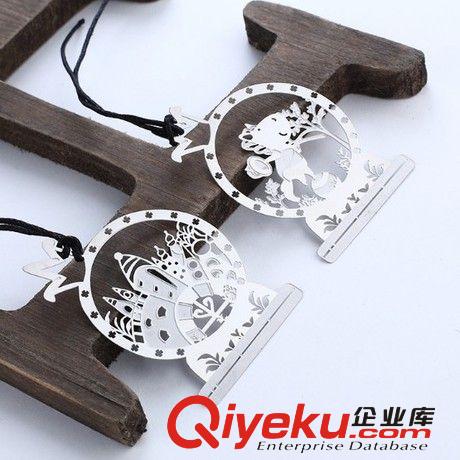 批發(fā)韓版文具 鏤空馬戲團系列創(chuàng)意金屬書簽原始圖片2