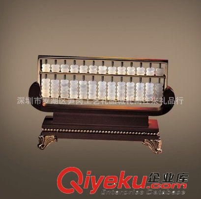 ［廠家直銷］白玉大算盤玉石工藝品 玉石禮品擺件 高檔禮品批發(fā)原始圖片2
