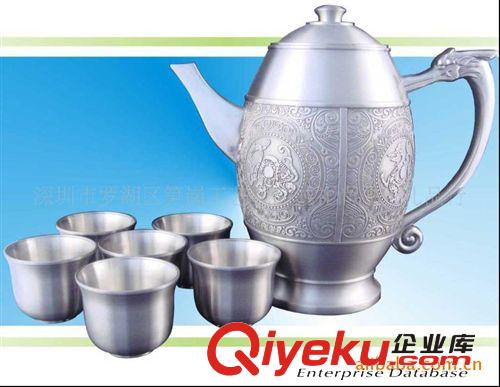 ［廠家直供］批發(fā)訂制四紋神純錫酒具茶具套裝工藝禮品