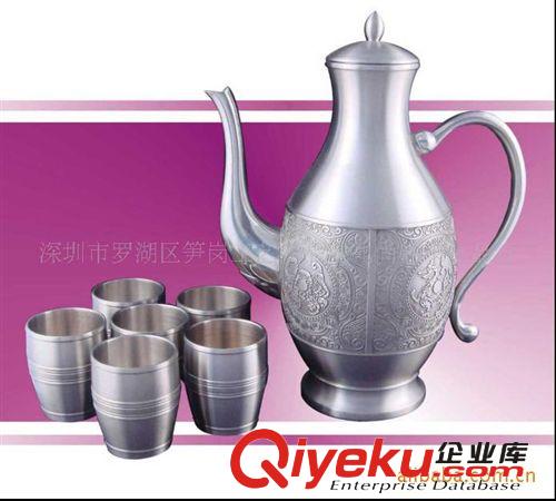 ［廠家直供］批發(fā)訂制{wz}風范純錫酒具套裝工藝禮品