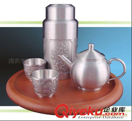 ［廠家直供］批發(fā)訂制四季花純錫茶具套裝工藝禮品