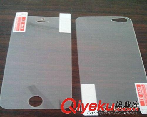 蘋果5鋼化玻璃膜 iphone5鋼化膜5S保護(hù)膜iphone5s手機(jī)貼膜