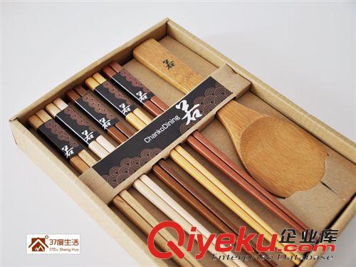 zakka tr原木筷子禮品套裝 出口日本 帶禮盒原始圖片2