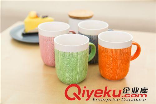 37度 zakka 彩色仿毛線(xiàn)馬克杯 多色可選 日韓雜貨 創(chuàng)意雜貨 禮品原始圖片3