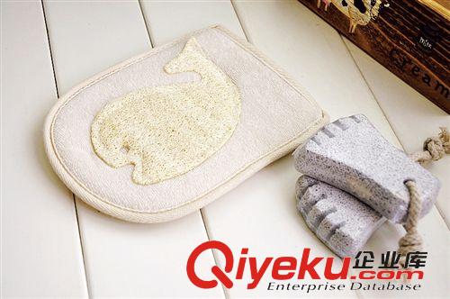 37度 zakka 海豚絲瓜絡(luò)沐浴手套 卡通動(dòng)物造型沐浴擦 日韓雜貨原始圖片2
