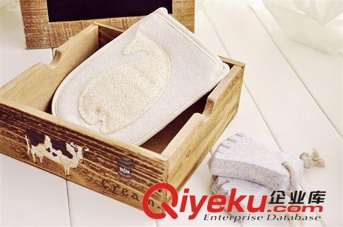 37度 zakka 海豚絲瓜絡(luò)沐浴手套 卡通動(dòng)物造型沐浴擦 日韓雜貨原始圖片3