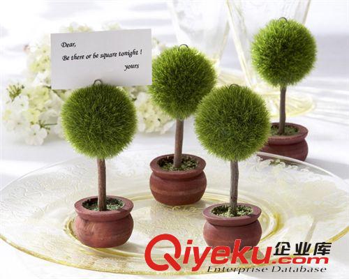 37度 韓式雜貨 ZAKKA創(chuàng)意綠植盆景留言夾 便簽夾 照片夾原始圖片3