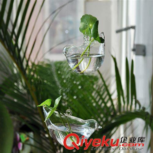 37度 小鳥玻璃吊掛花器 水培 花園園藝裝飾原始圖片2
