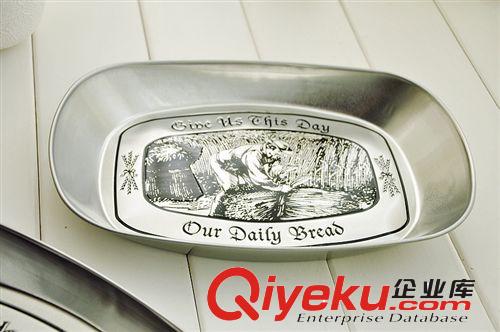 37度 馬口鐵小托盤 果盤 復古金屬零食盤  zakka日韓雜貨原始圖片3