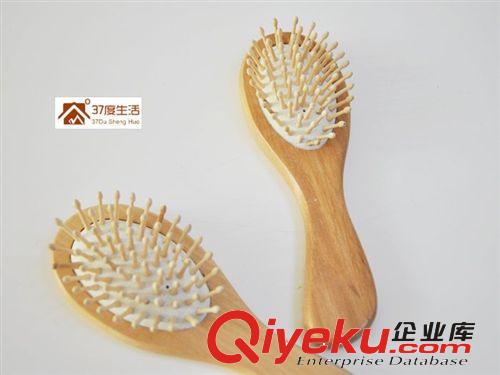 zakka 實(shí)木小梳子 化妝梳 按摩梳 出口雜貨 日本原單原始圖片3