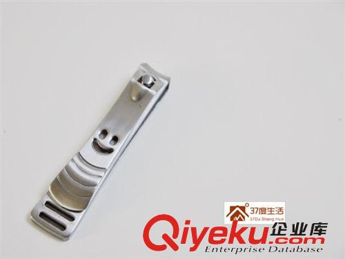 zakka 高檔不銹鋼可愛(ài)笑臉指甲剪 平口斜口剪刀 韓國(guó)雜貨原始圖片3