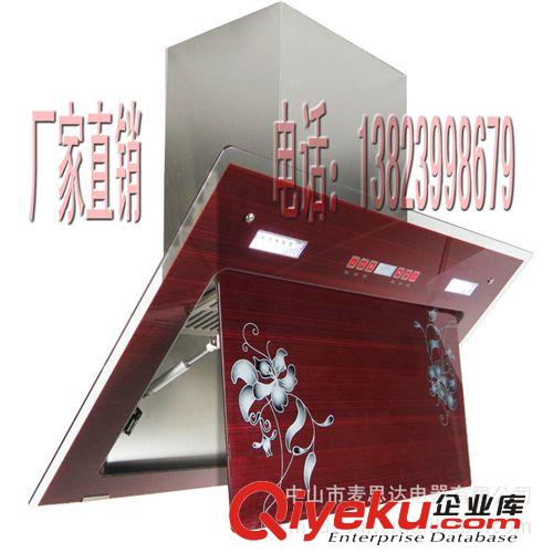 中山市工廠家直銷 批發(fā)定做 廣州櫻花 智能 鋼化面抽油煙機(jī) OEM原始圖片3