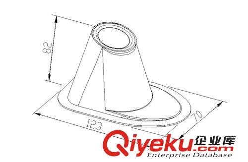 JH-502A/B 调鱼竿插座 插筒,钓鱼用具，塑胶配件加工