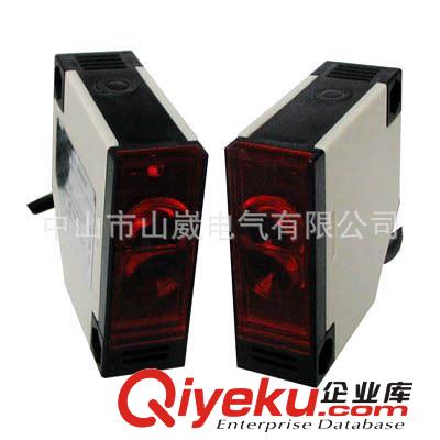 光電開關(guān)紅外線光電眼對射式感應(yīng)器E3JK-5DM1繼電器輸出5線 山崴