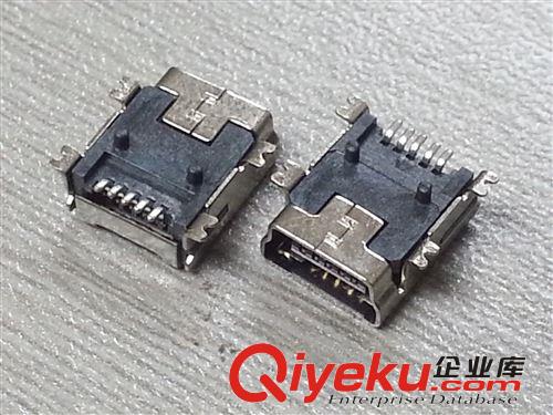 優(yōu)質(zhì)mini usb5PIN母座 供應(yīng)mini usb5母座 直銷mini usb5PIN母座