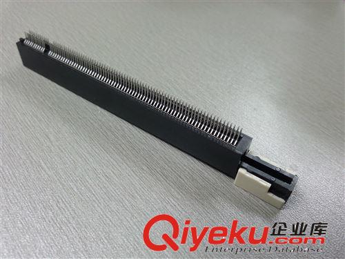 【企業(yè)集采】帶滑扣PCI-e164PIN夾板式插槽連接器