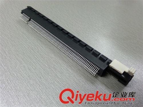 【企業(yè)集采】帶滑扣PCI-e164PIN夾板式插槽連接器