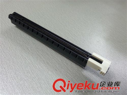 【企業(yè)集采】帶滑扣PCI-e164PIN夾板式插槽連接器