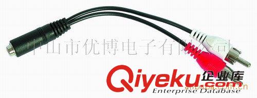 【專業(yè)生產(chǎn)供應(yīng)】直銷音頻線 3.5mm音頻線 AV音頻線原始圖片2