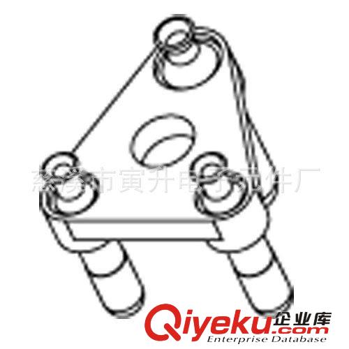 5A/6A  小南非半包gd 插頭支架 南非電源線 三極電源插頭