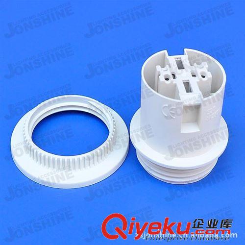 試燈臺(tái)用E27塑料卡式短半牙燈座原始圖片2